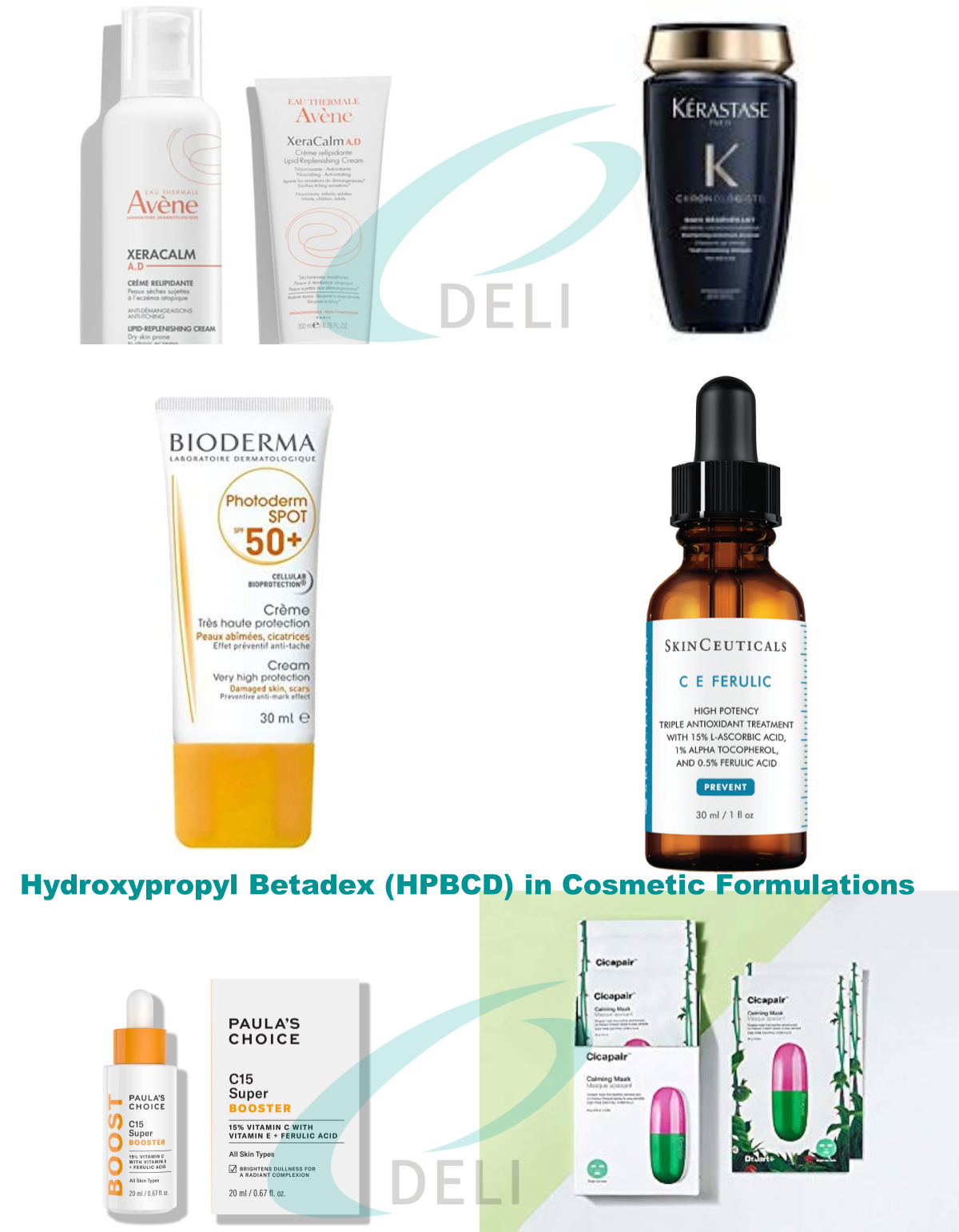 Aplikasi Lanjutan Hydroxypropyl Betadex (HPBCD) dalam Formulasi Kosmetik: Mekanisme, Manfaat, dan Contoh Produk Komersial