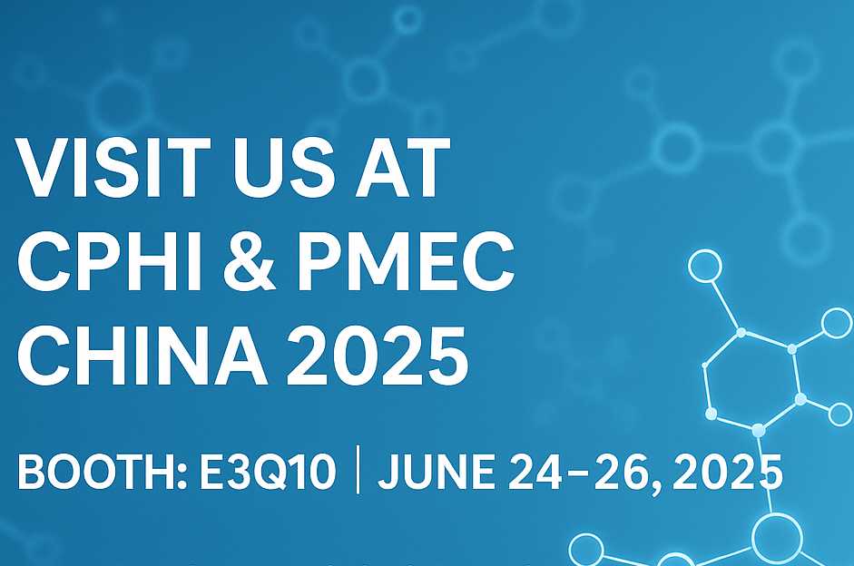 Bertemu kami di CPHI & PMEC China 2025 - Cari API & Eksipien baru kami!