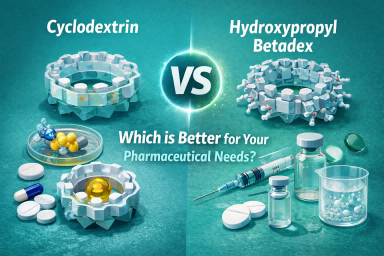 Cyclodextrin vs Hydroxypropyl Betadex: Mana Satu Lebih Baik untuk Keperluan Farmaseutikal Anda?